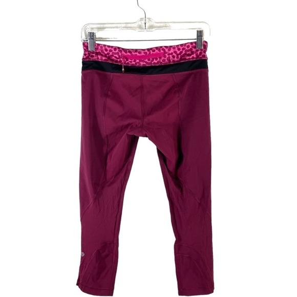 Lululemon Run: Inspire Crop II All Full-On Luxtreme SZ 6 - Picture 2 of 5
